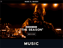 Tablet Screenshot of marcebassy.com